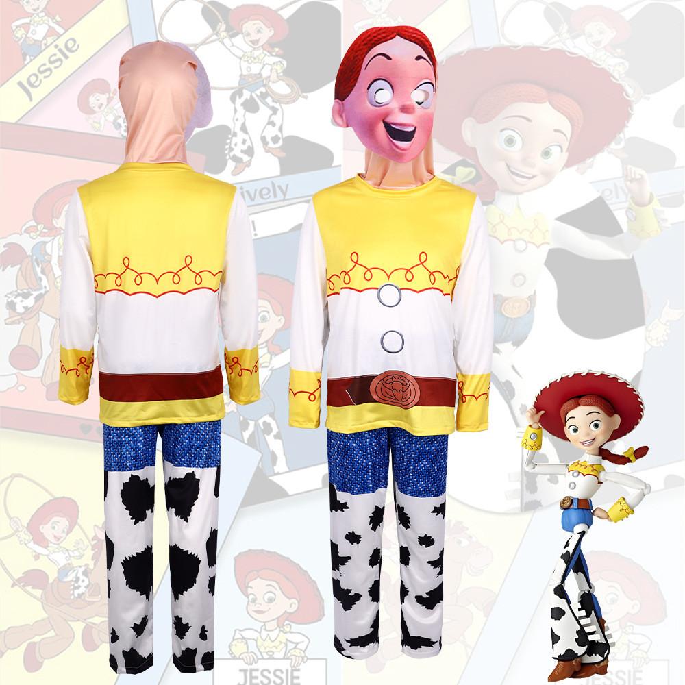 Toy Story Jessie Cosplay Stage Costumes Halloween Party Activity Fashion Gift