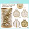 Christmas Tree Decorations Pack With Flash Design For Holiday Festive Decor