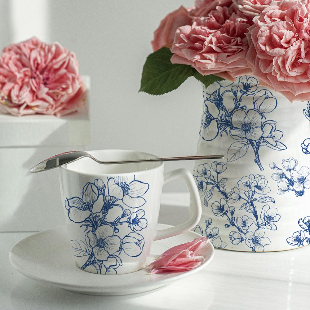 Paper Ceramic Decals Pottery Ceramics Clay Transfer Paper Underglaze Flower Paper March Cherry Blossom 520x370mm Pattern: 480x330mm