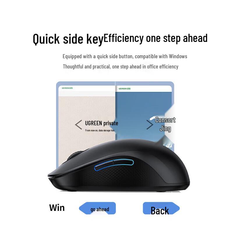 UGREEN Silent USB Office Mouse