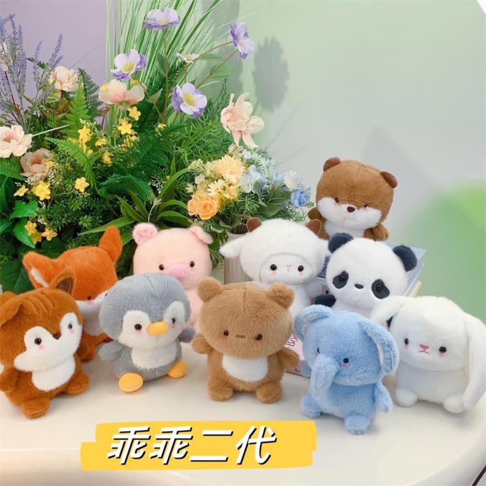 Table with Doll Ornament Cute Plush Toy Doll Doll To Accompany Learning Partner Children's Birthday Gift