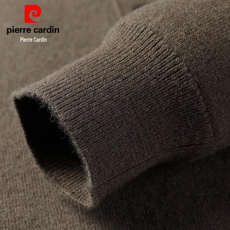 Pierre Cardin Men's Fine Spun 100% Wool Polo Sweater
