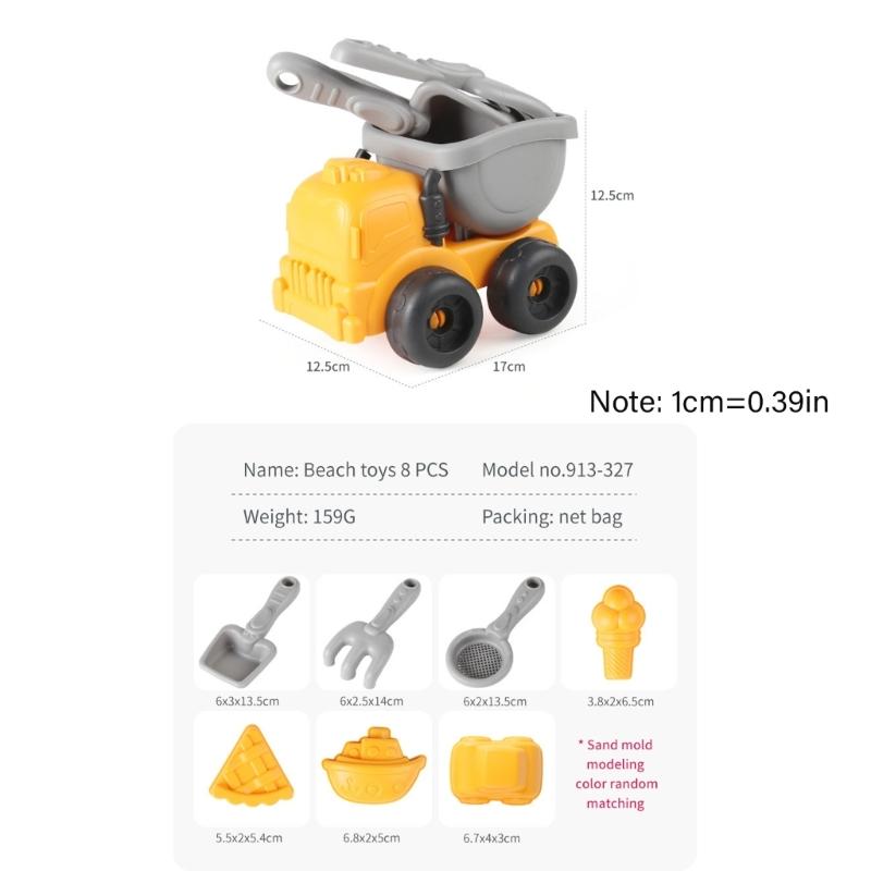 Colorful Sand Bucket Spade Baby Birthday Gifts Baby Sand Toy Shovel for Beach Kids Sand Games Tool Kids Beach