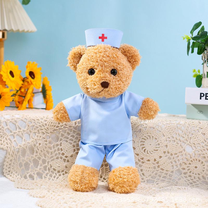Customized Nurse Graduation Angel Doll In White Coat - Medical Aesthetics College Souvenir with Custom Logo