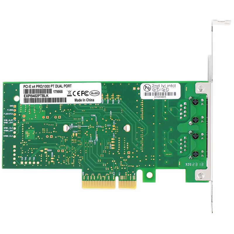 Intel EXPI9402PT Dual-Port Gigabit PCIe Server Network Card (CN Version)