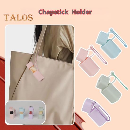 Silicone Lipstick Holder Protective Bag Easy to Carry Lightweight Portable Versatile Lipstick Sleeve Lipstick Organizer