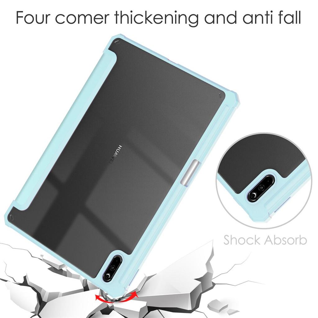 Case for Huawei Matepad 11 2021 Slim Tri -Fold Smart Magnetic Tpu Leather Stand Tablet Cover for Huawei Matepad 11 Shell