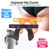 EMS Allenatore per Fianchi Dispositivo Massaggiante Intelligente per Sollevamento Glutei Stimolatore Muscolare per Fianchi Massaggiatore Viola