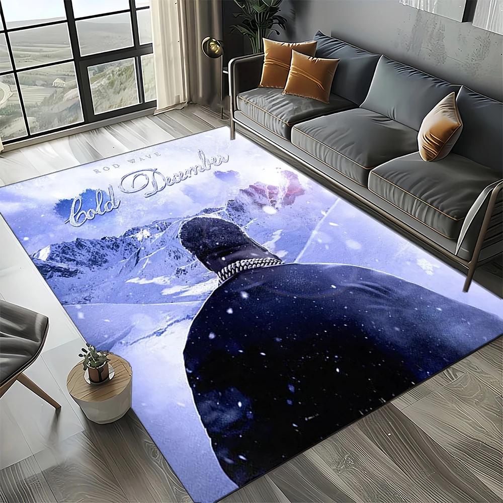 2025 New Style Rod Wave Rapper Area Rug,Carpet Rug for Home Living Room Bedroom Sofa Doormat Decor,kids Play Non-slip Floor Mat
