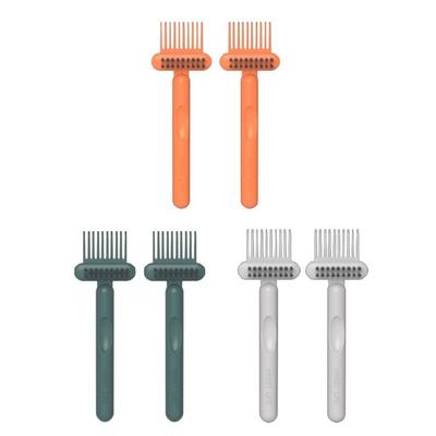 Limpador de Escova de Cabelo de Limpeza Rápida Durabilidade Construção em Plástico Extração de Detritos Sem Esforço Para Todos os Tipos de Pentes Uso Doméstico e de Salão