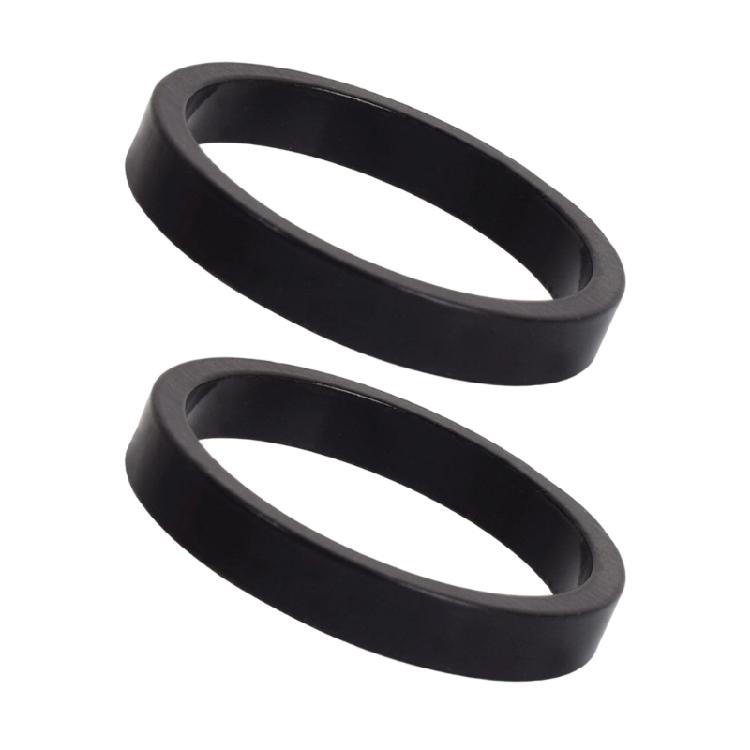 2Pcs Aluminum Alloy Headset Spacer Replacement Road Bike Stem Washer Bicycles Handlebar Stem Rise Up Adjust Washers