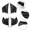 Universal Motorcycle Aerodynamic Winglet Carbon Fiber Style Side Wing Spoiler for Yamaha R15 R3 R6 BMW S1000RR Honda CBR,Easy Adhesive Install