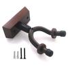 Amazon Popular Black Walnut Hook Folk Guitar Electric Guitar Wall Rack