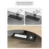 Ergonomic Keyboard Stand with Sliding Drawer Mouse Tray Desk Extension Rotating Support Arm for Home Office Computer Desk