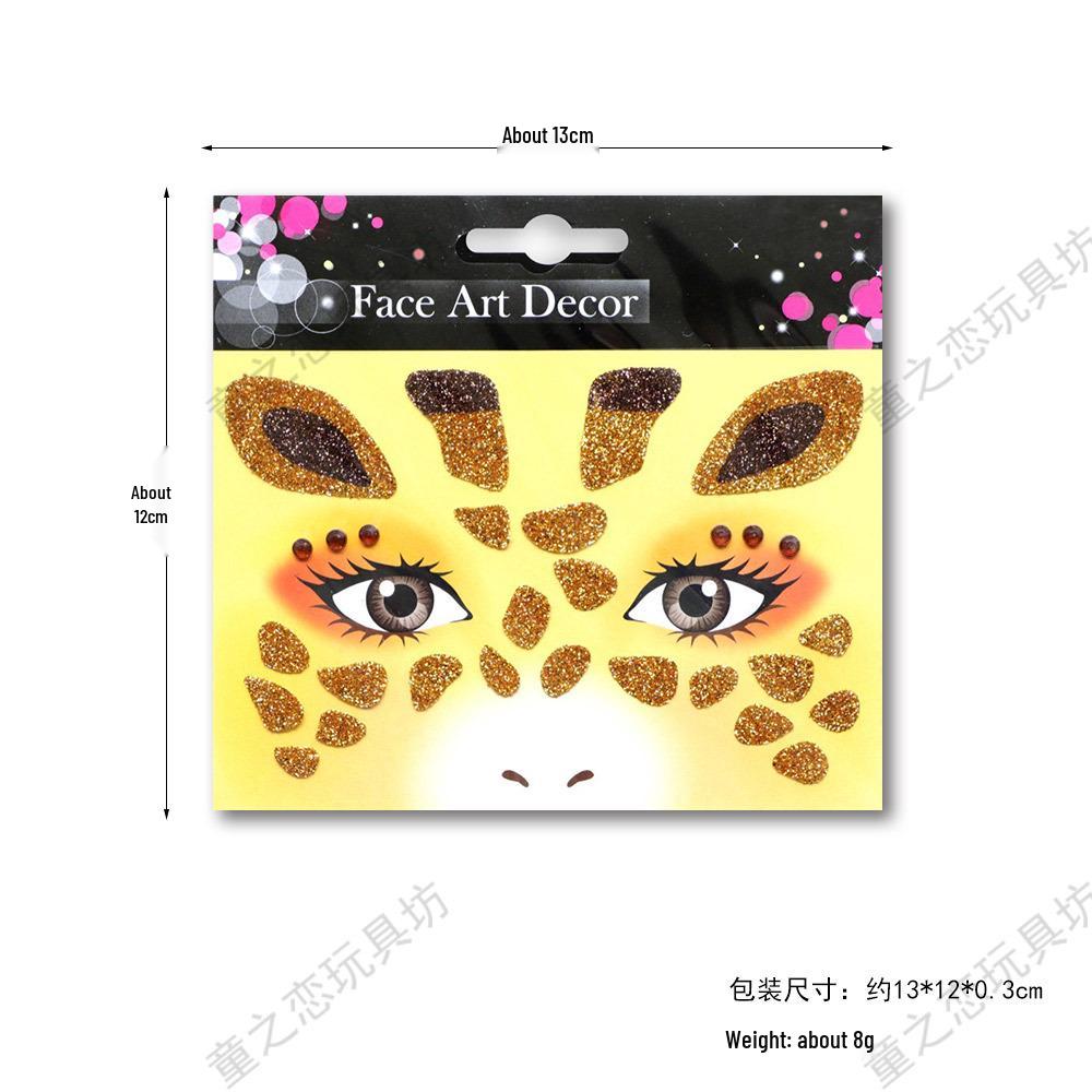 Halloween Animal Headband: Giraffe & Deer Antlers Costume Prop Hair Clip