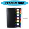 12 Pocket Expanding File Organiser Sorting Folder Letter Size Document Folder Expandable File Organiser for Office