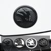80mm 90mm ABS-Emblem für Skoda Fabia 1 2 Octavia a7 RS Superb Rapid Yeti Karoq Vision Auto Kopf Vorne Hinten Kofferraum Heckklappe Aufkleber