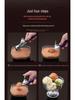 Stainless Steel Ice Cream Scoop and Dessert Spoon