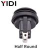 Waterproof Round Rocker Switch 12V 220V Red Green Blue Yellow LED Light Rocker Switch 10A 125VAC 6A 250VAC ON OFF SPST Switch