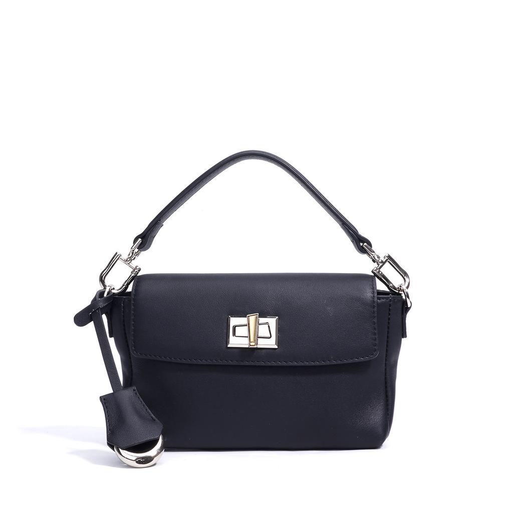 Niche Design Small Square Bag Fashion Handbag Casual Simple Commuter Messenger Bag Women's Lock Women's Bag