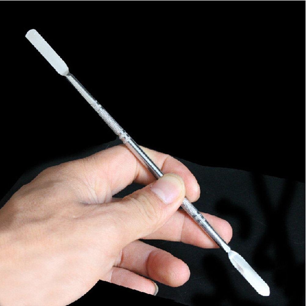 10Pcs Ergonomic Spudger Tools Stainless Steel Dual-Tip Pry Stick for Smartphone Tablet Laptop Electronics Repair Opening Tool
