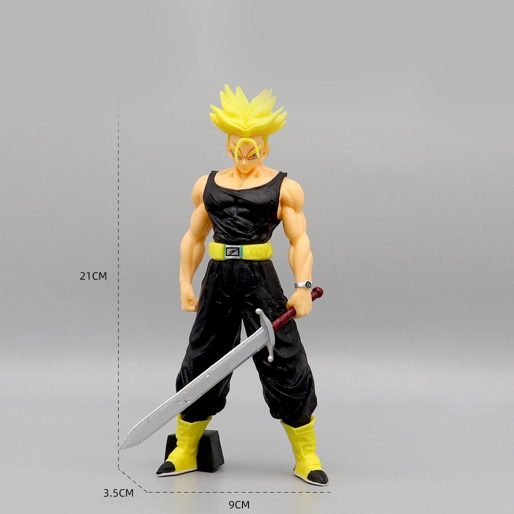 Anime Dragon Ball GT Son Wukong Super Saiyan 4 Vegeta Stand up Toy Gift Collection PVC Oversized Model Series