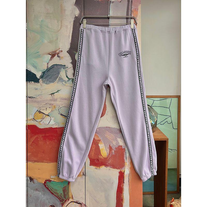 Foreign Trade Original Order Bil * Labong73 Days Sweat pants Loose Casual Sweatpants Running Fitness Ankle-tied Trousers 1584