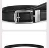 Men's Faux Leather Belt with Automatic Alloy Buckle, Versatile for Suits and Jeans