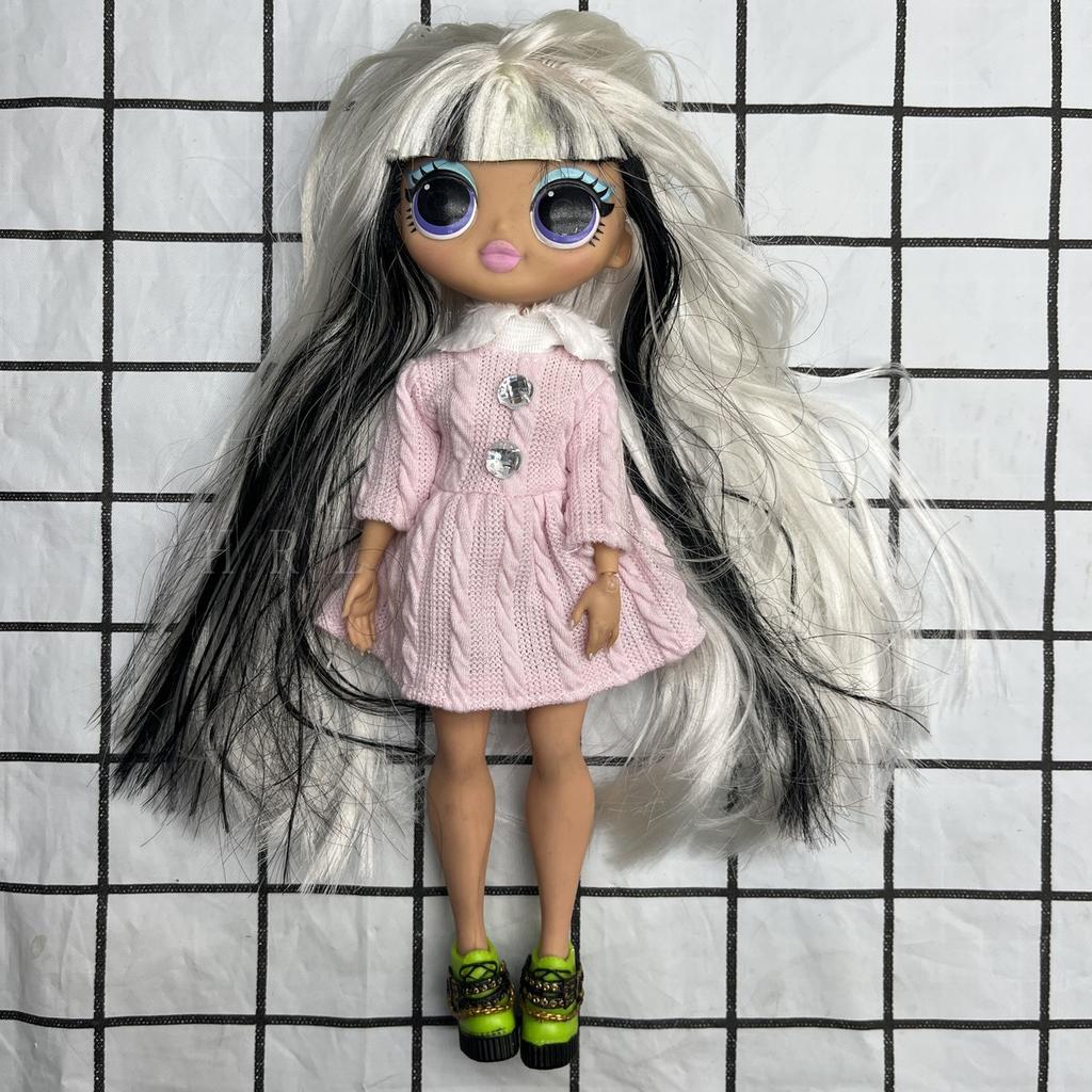 Originale OMG Puppe 24cm Große Schwester Fashionista mit Kleidung und Schuhen - Perfektes Weihnachtsgeschenk für Mädchen