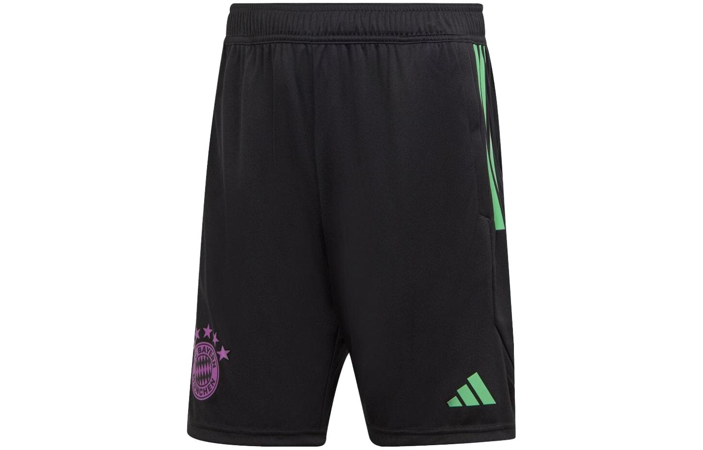 Adidas Bayern Munich Black Soccer Bottoms Men s Black Moderate A Line Black|S