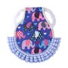 Adjustable Chicken Apron with Ruffle for Hen Protection Anti Pecking Feather Guard for Poultry Farm Outdoor Use Durable
