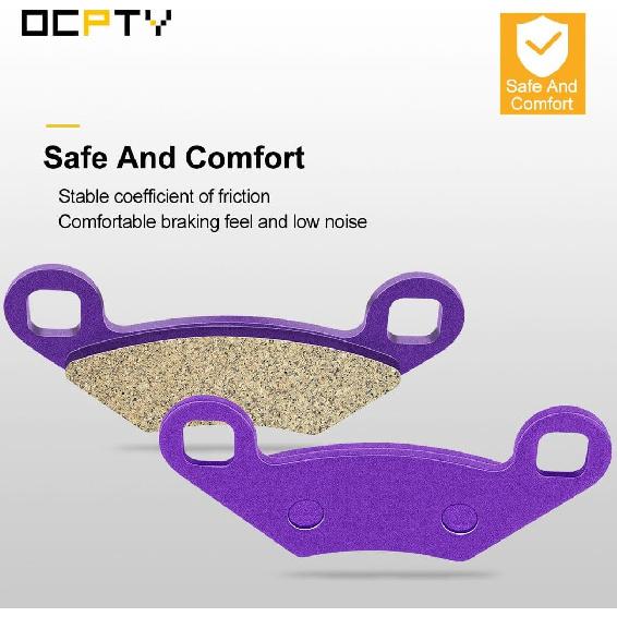 

OCPTY Brake Pads Fit for Polaris Predator 500 2003 2004 2005 2006 2007, for Polaris Predator 500 Troy Lee Edition 2004 2005 2006, Front and Rear