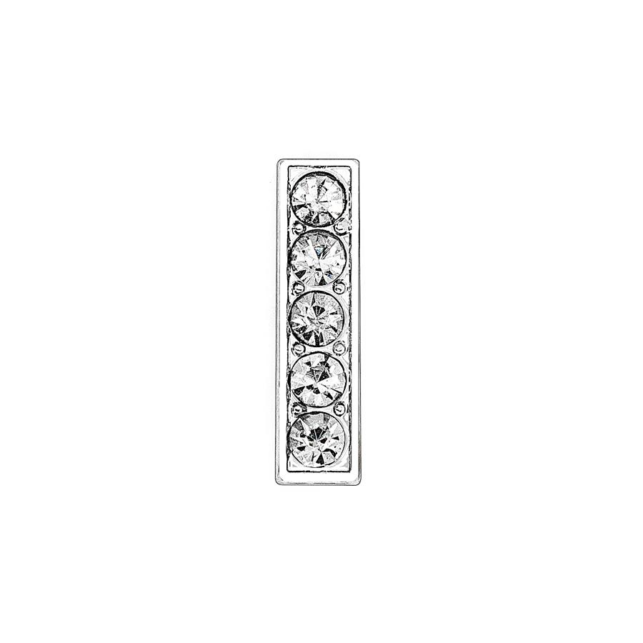 210pcs/lot 8mm Rhinestone Slide Letter Charms Alphabet A-Z For Bracelet Pet Collar Necklace DIY Jewelry Making Accessories