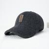 Men's Thickened Velvet Ear Protection Flat Cap for Autumn/Winter - Mid-Aged & Elderly