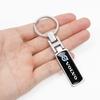 Zinc Alloy Keychain Long Strip Pendant Ring Car Accessories For Volvo V60 V40 XC90 XC40 S80 T6 V90 XC R S60 C30 XC60 V50 V70 S90 ZU2