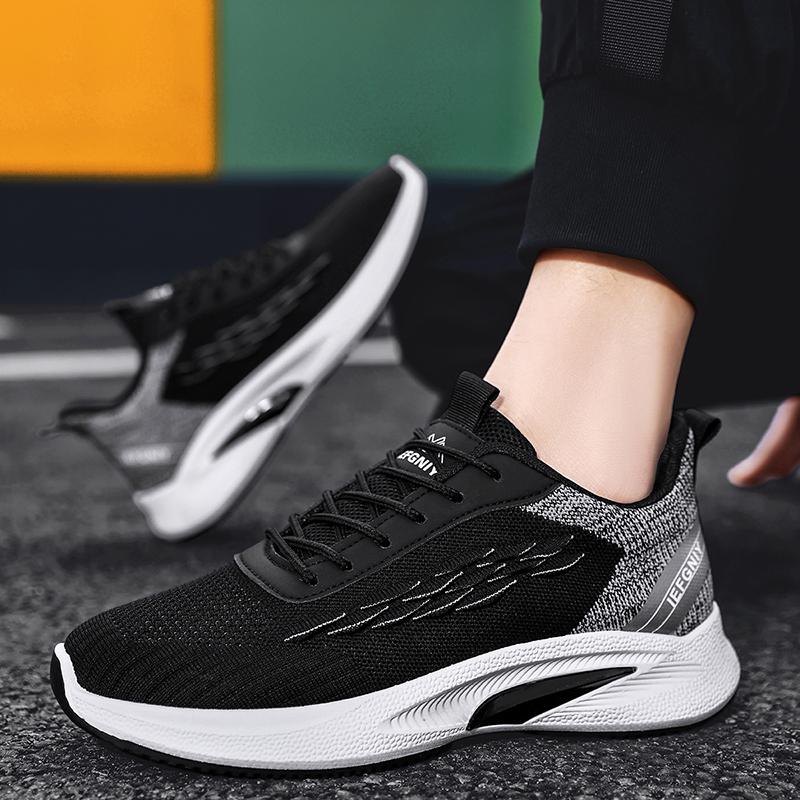 

Fashion Men s Walking and Running Shoe Covers Lightweight Casual Tennis Shoes Clothing Designer Shoes Spring and Autumn Shoes Skateboard 39 чёрный