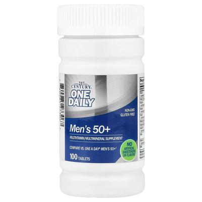 Sentry One Daily Multivitamin Multimineral For Men 50+, 100 Tablets