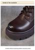 Women's British Style Genuine Leather Ankle Boots - 2024 Autumn/Winter Martin Boots with Thick Soles, First Layer Cowhide, Lightweight and Stylish.