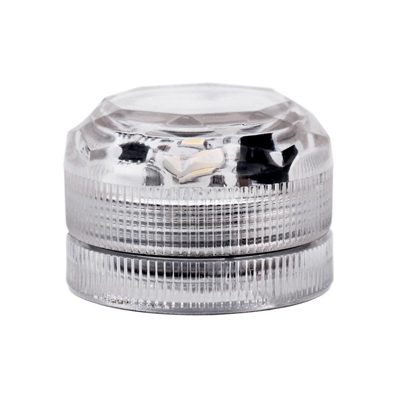 RGB Waterproof LED Fish Tank Light Submersible Candle Pool Light for Festival Decoration Atmosphere.