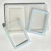 Geometry Mirror Quicksand Photo Frame Epoxy Mold for DIY Craft Decorative Mould