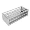 Reagenzglashalter 30mm 24 Löcher 304 Edelstahl Zentrifugenröhrchenhalter für Labor Schulfachversuch