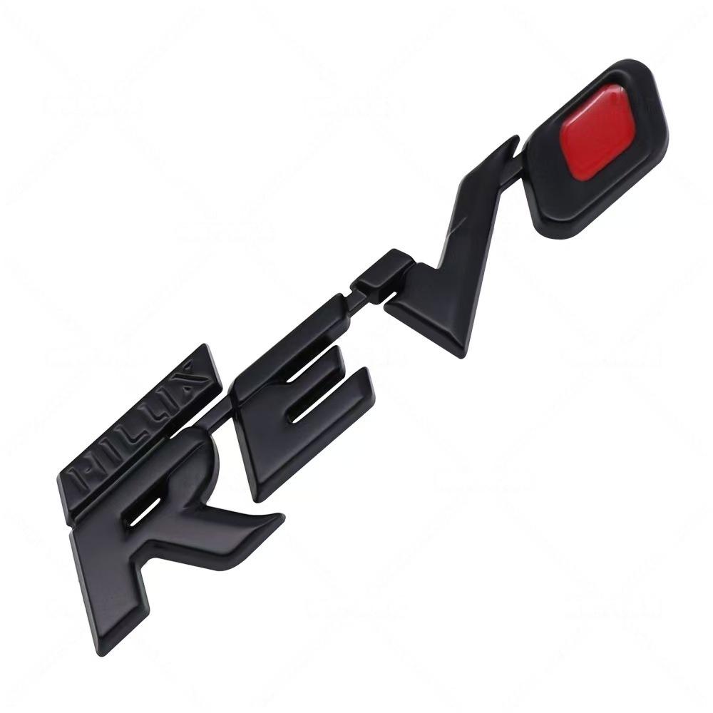 1Pc 3D Metal Car Body Rear Trunk Emblem Badge Sticker Decal Decoration Accessories