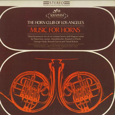 LP Record VARIOUS - Music For Horns S160095 SERAPHIM Japan Classical Used
