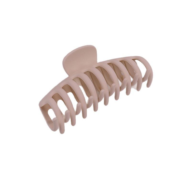 Silicone Matte Shark Hair Clip for Voluminous Updo - High-End Fine Hair Accessory