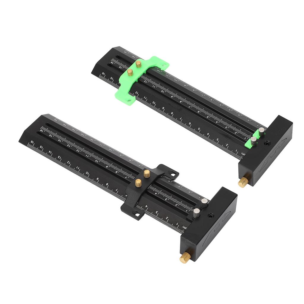 T-Winkel Metall Aluminiumlegierung Doppelnadel Holzbearbeitung Linienzeichnung Parallel Vertikal Anreißen