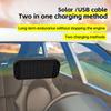 Reifendruckkontrollsystem, Wasserdichtes TPMS-Sensoren-Set, Digitales Display mit Solar- und USB-Betrieb für Auto-SUV