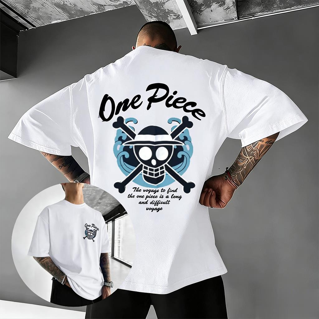 One Piece Anime Graphic T Shirt Men Women 2026 Summer Cotton Short Sleeve Tee Streetwear Casual Top Pirate Skull Straw Hat Luffy