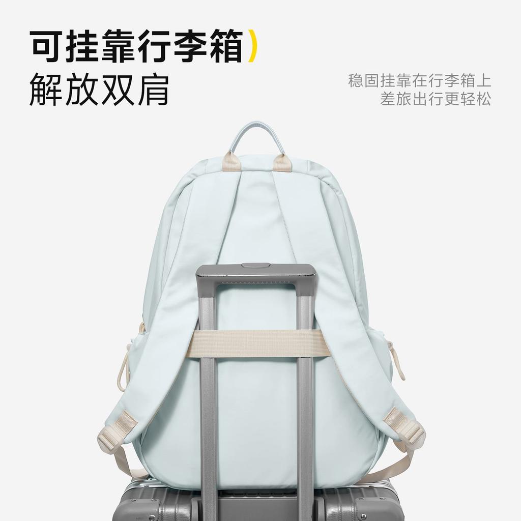Reebok Fabric Backpack Regular Unisex Candy Blue/Cream White/Light Pink RB260541M