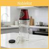 Oil Dispenser Bottle With Controlled Press And Measurement For Kitchen Use