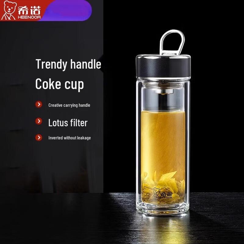 Ceno Portable Double-Wall Glass Cup